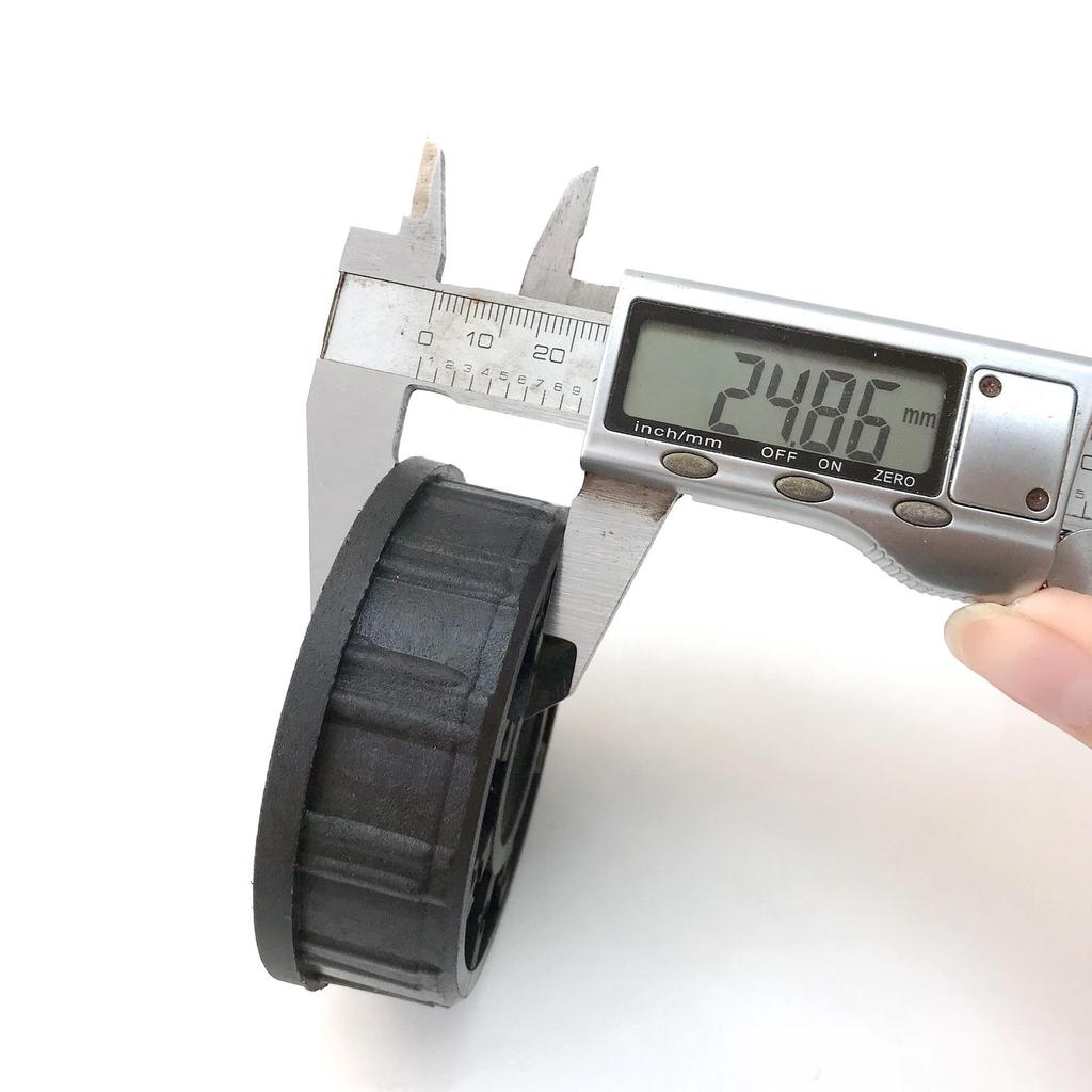 75x1.5 Round Tube to 25 Shaft Bushing Treadmill Sleeve: Plastic Reducing Spacer for Fitness Equipment