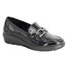 Womens/Ladies Wedge Loafers