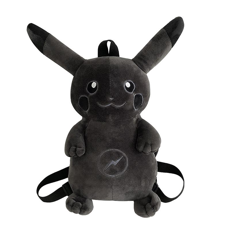Cute Backpack Kawaii Japanese Style Plush Bag Gengar Eevee Snorlax Backpack Schoolbag Cosplay Props Fashion Gifts