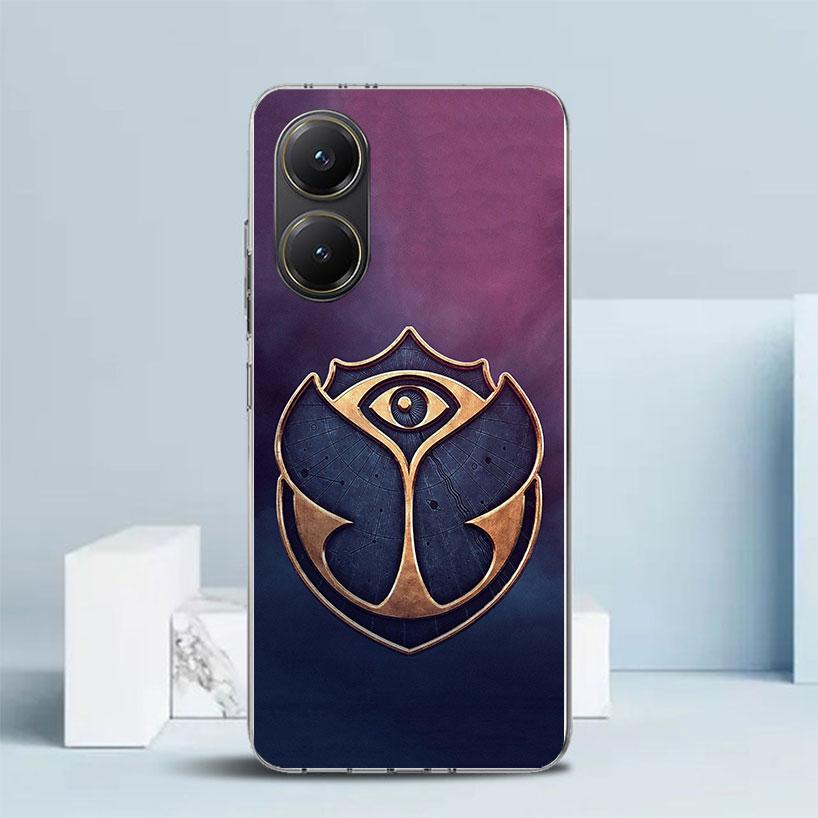 Музыкальный фестиваль Tomorrowlands Мягкий чехол для Xiaomi Poco F7 Ultra X7 X6 X5 Pro M7 Чехол для телефона Redmi 15 15C 13 13C 12 12C 10 10C Pr