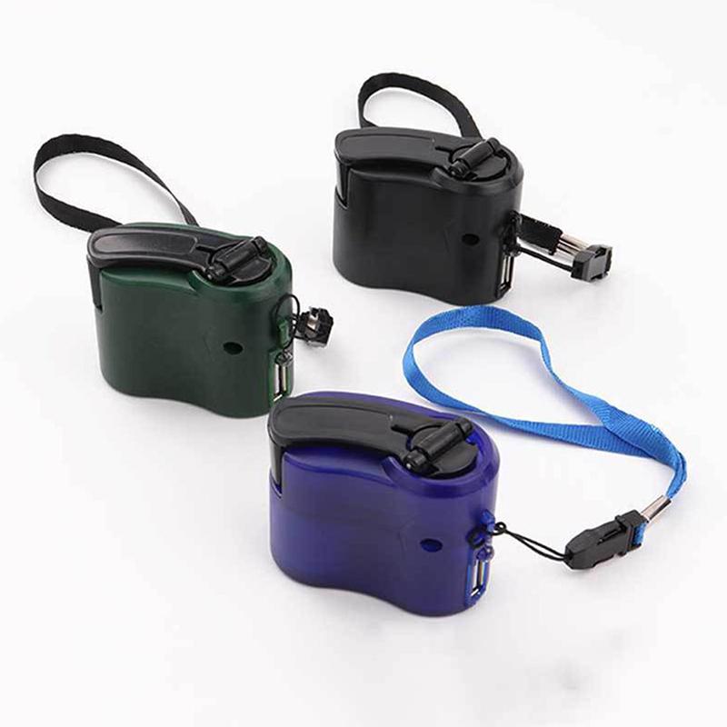 Usb Аварийный Ручной Динамо-генератор Для Путешествий На Открытом Воздухе, Кемпинга, Аварийное Зарядное Устройство Для Универсального Зарядного Устройства, Дорожное Зарядное Устройство, Гаджеты