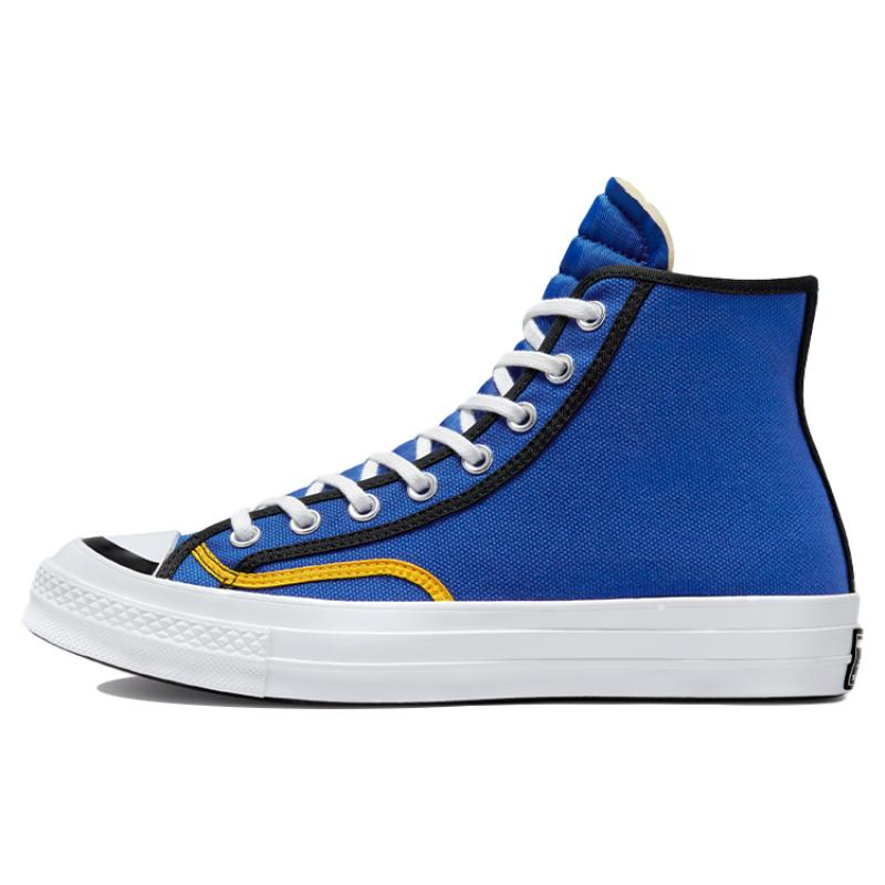 Converse Chuck Taylor All Star 1970-е Удобные и универсальные классические парусиновые кеды с высоким верхом, устойчивые к истиранию и дышащие, унисекс, индиго