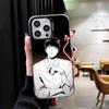B-J A-Alex Аниме Мягкий Чехол для Телефона для iPhone 15 16 17 Pro Max 17Air 16E 14 Plus 13 12 Mini Ударопрочный Задний Корпус