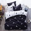WTEMPO Sheet Pillowcases Bedclothes 4pcs Bedding Set Queen Size Queen Duvet Cover Bed Set
