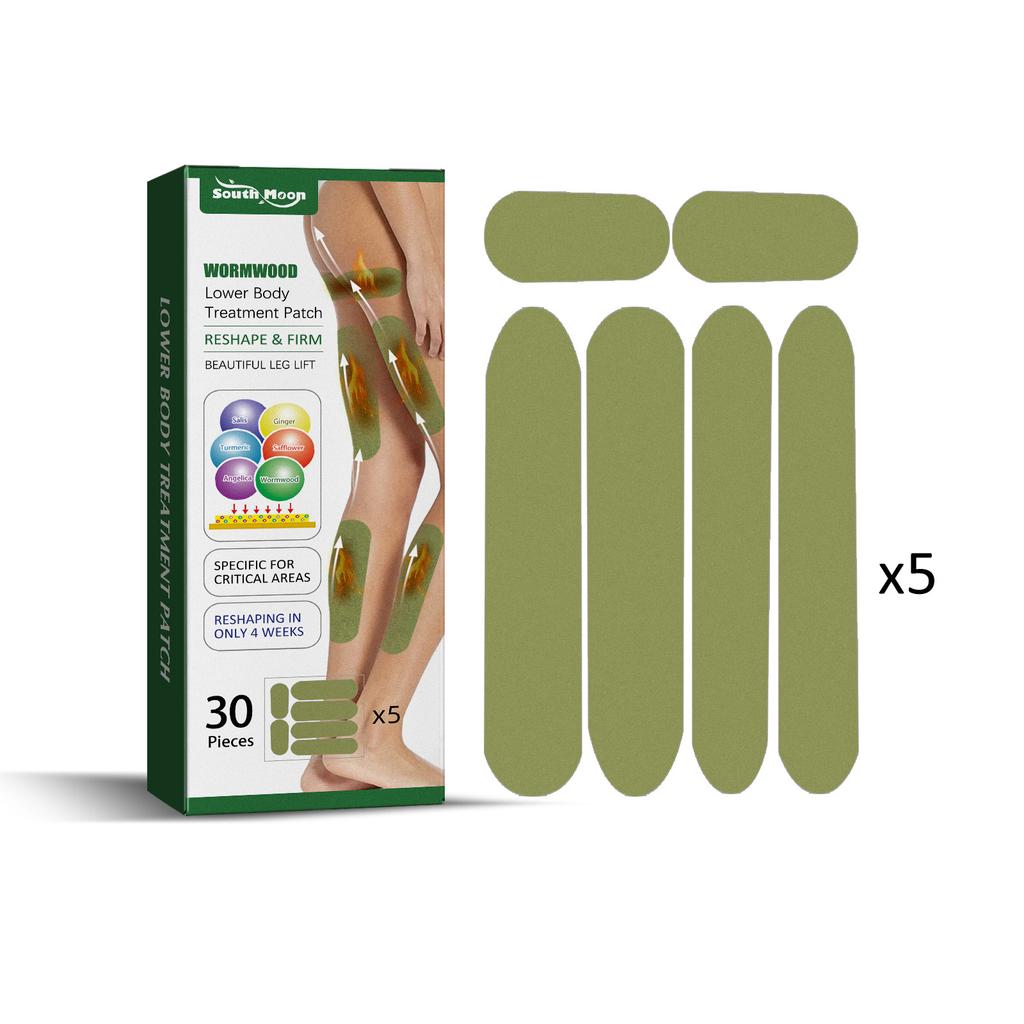 Cellulite Reduction Patches Natural Herbal Formula Leg Slimming Shaping Moisturizing Asiatic Wormwood