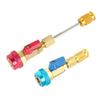 Car Air Conditioning Valve Core R134a Quick Remover Installer Low/High Pressure Refrigerant Adapter Valve Core Remover