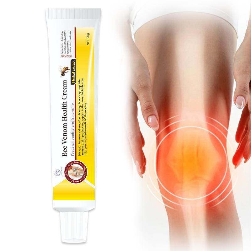 Крем Bee Pain Cream Free для снятия боли в костях, шее, мышцах, суставах, мышечных болях, успокаивающий гель Bee Care