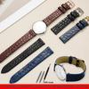Для Longines Elegant Jialan Браслет Ремешок из Кожи Крокодила Серии L4.209.4 L4.721.4 Настоящий Ремешок для Часов из Аллигатора 13мм 18мм 20мм