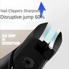 10 шт. Брызгозащитные кусачки для ногтей с большим отверстием, специальные кусачки для толстых и твердых ногтей, набор кусачек для ногтей для домашнего использования