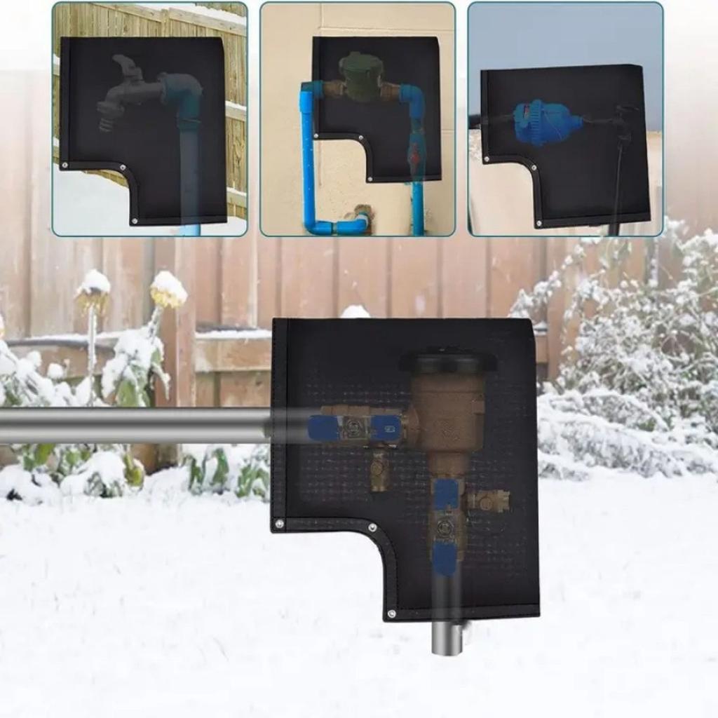 Уличный чехол для крана для зимы, морозозащитный, утолщенный, утепленный, водонепроницаемый, носок для уличного крана