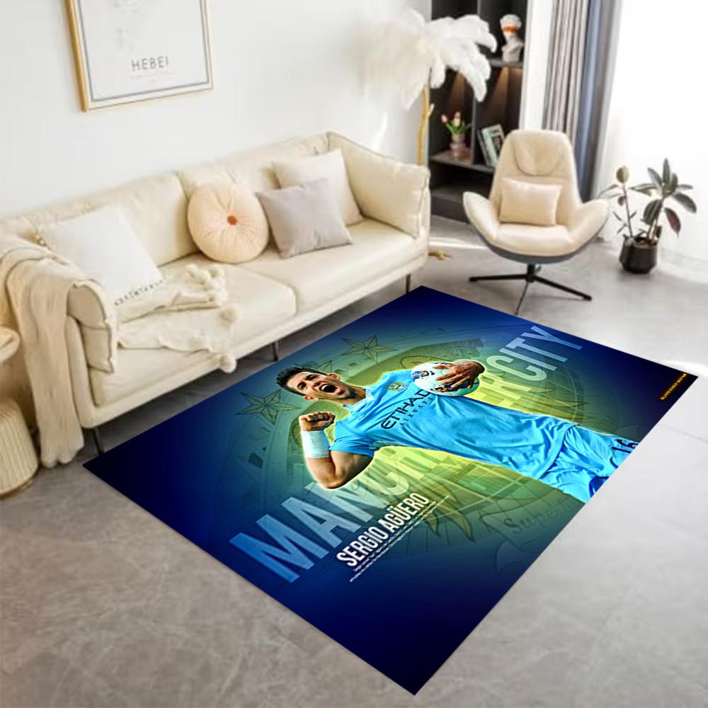 Legend Football Spirit Carpet Suitable for Foyer Entryway Dormitory Dining Room Anti-slip Rug Office home decor Spiritual Gift