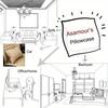 Пасторальная ромашка Цветочная наволочка Персиковая кожа 2D Печатная наволочка Декоративные подушки для дивана Гостиной Домашний декор