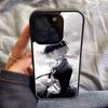 Аниме O-Oshi No K-Ko Чехол для телефона Для iPhone 17 Air 16 15 14 13 12 11 Pro Max PC TPU Черный Жесткий