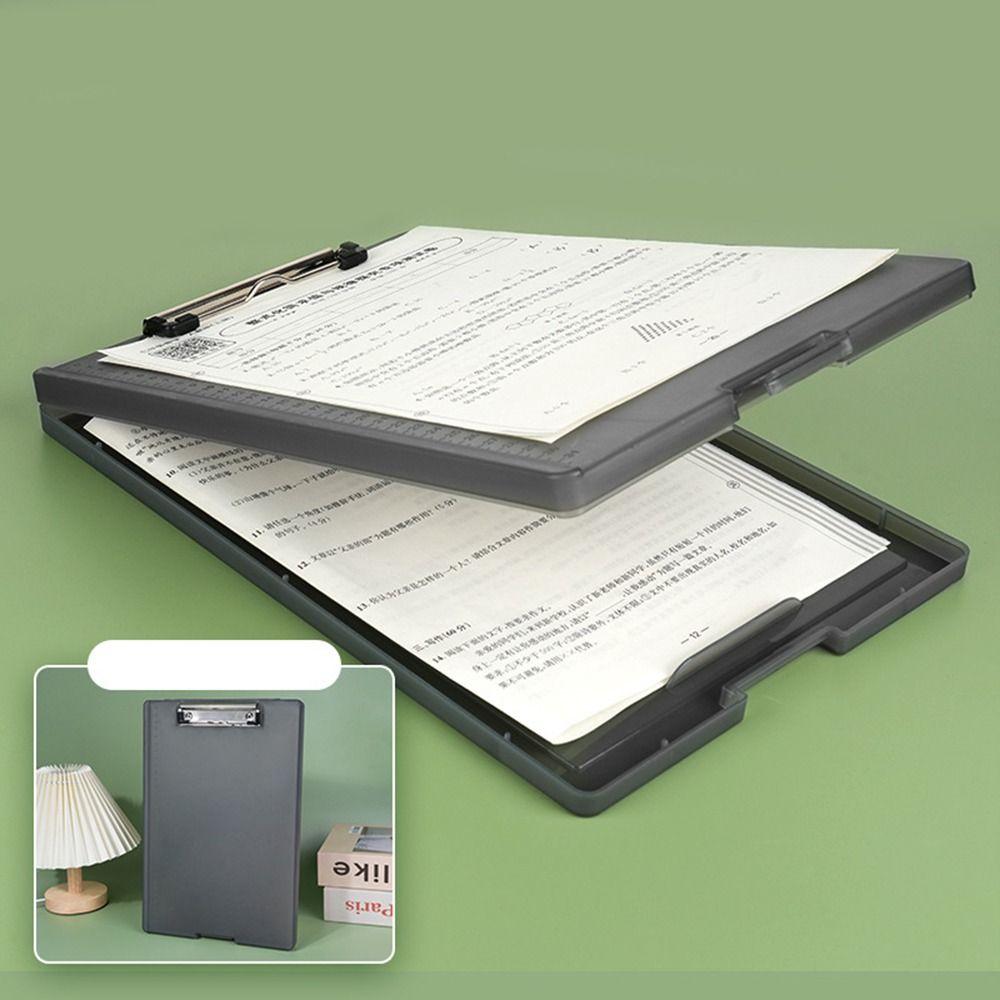 Папка для хранения файлов формата А4, коробка-планшет для хранения файлов, 6 цветов, большая емкость, пластиковая доска для записей, водонепроницаемая, папка для файлов формата А4, для студентов