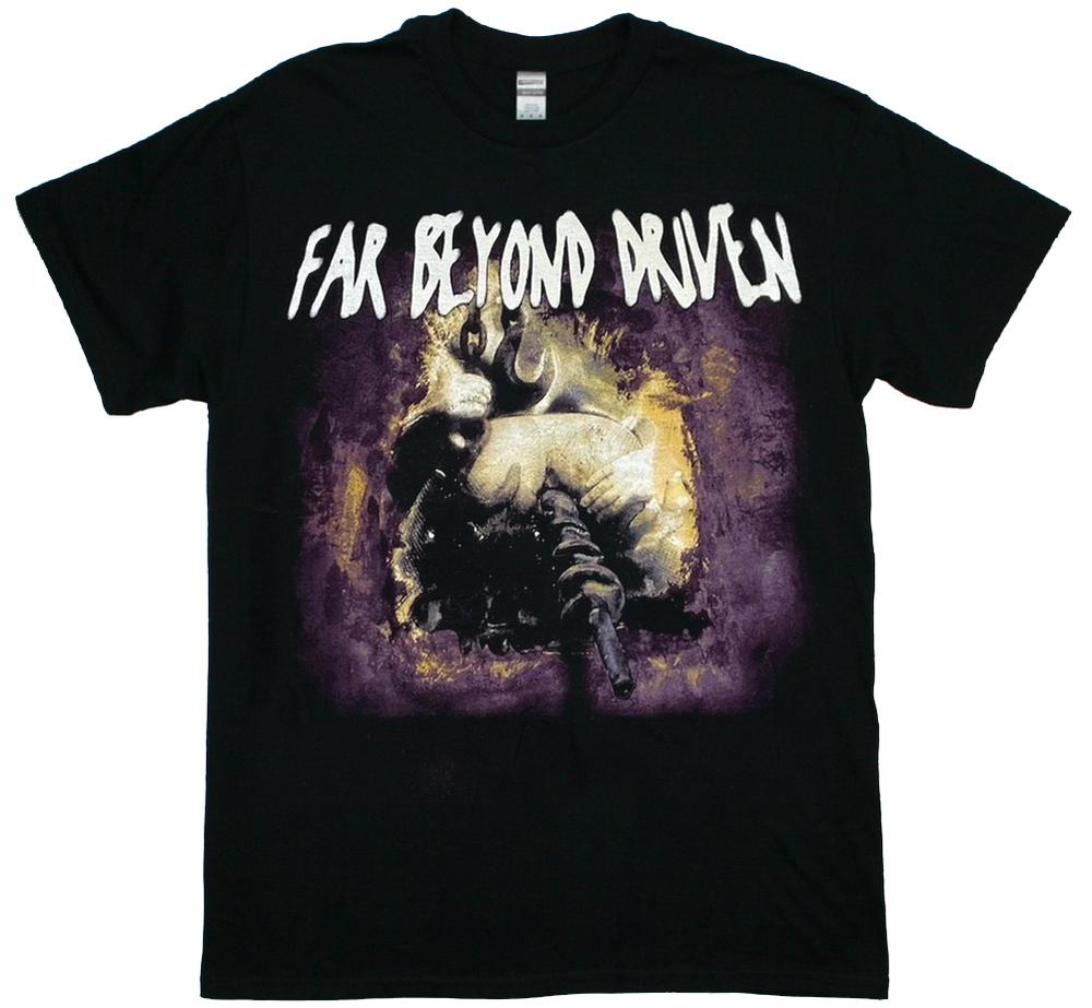 Рубашка Pantera Винтажная футболка Pantera Far Beyond Driven Band Heavy Metal Футболка унисекс