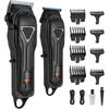 Hair Clippers for Men, Cordless Clipper and Trimmer Set, Zero Gap T-Blade Beard Trimmer, Professional Grooming Kit for Hair Cutting and Beard Styling