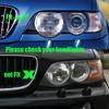 1 Pair Car Glossy Black Double Line Front Bumper Kidney Grill Grille For BMW E53 X5 1999 2000 2001 2002 2003 Car