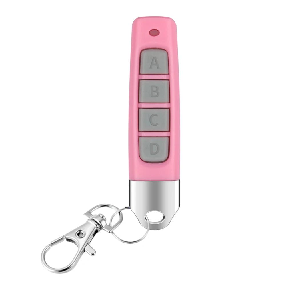 433MHz Copy Remote Controller Battery Powered 4 Keys Remote Control Multifunctional Remote Control Learning Copy for Garage Gate