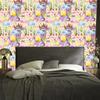 Dragons, clouds, rainbows and stars wallpaper for living room and bedroom 50x1000