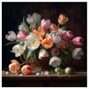 5d DIY Diamond Painting Cross Stitch Tulips Flower Basket Diamond Embroidery Mosaic Full Round Drill Home Decor Arts