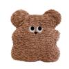 Big-eyed bear plush throw pillow cute ins wind dog sofa cushion office seat waist rest lunch break lie pillow