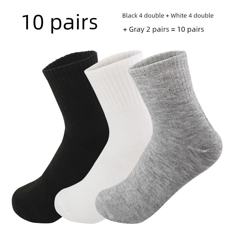 Women's Men's Pure Color Outdoor Disposable Socks Autumn and Winter