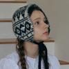 Meleuhen Североевропейские наушники-грелки и шарф_3цвета