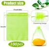 100Pcs Fruit Insect Proof Mesh Bag, Vegetable and Fruit Bird and Insect Proof Mesh Bag