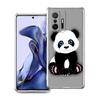 Cute Animal Panda Phone Case for Xiaomi Mi Poco F3 X3 X4 GT NFC M3 M4 11 Ultra 12 11X 11i Pro Lite 5G Soft Transparent Cover Bag