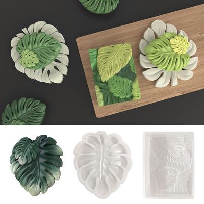 Силиконовая форма «Лист монстеры» для мыла, смолы или украшения торта