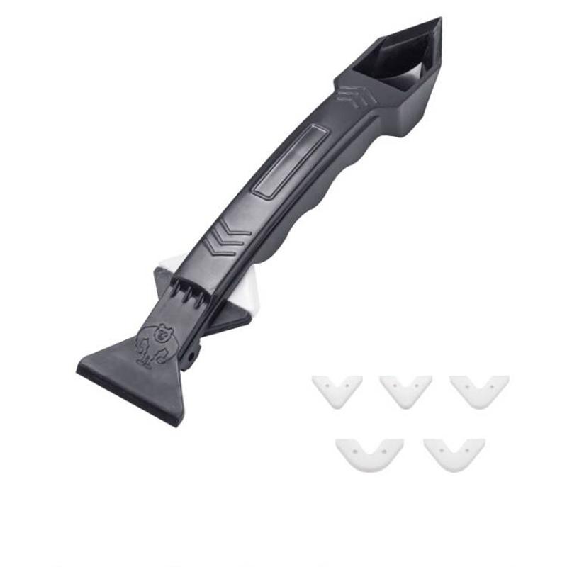 3 в 1 угловой скребок для герметика, шпатель, силиконовая затирка, герметик для швов пола, средство для удаления клея из стекла, набор инструментов для удаления дома