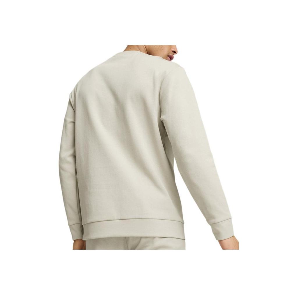 Puma Rad/Cal Dk Fw24 Crew свободный повседневный удобный простой универсальный пуловер свитшот мужской свитшот бежевый 684186-68