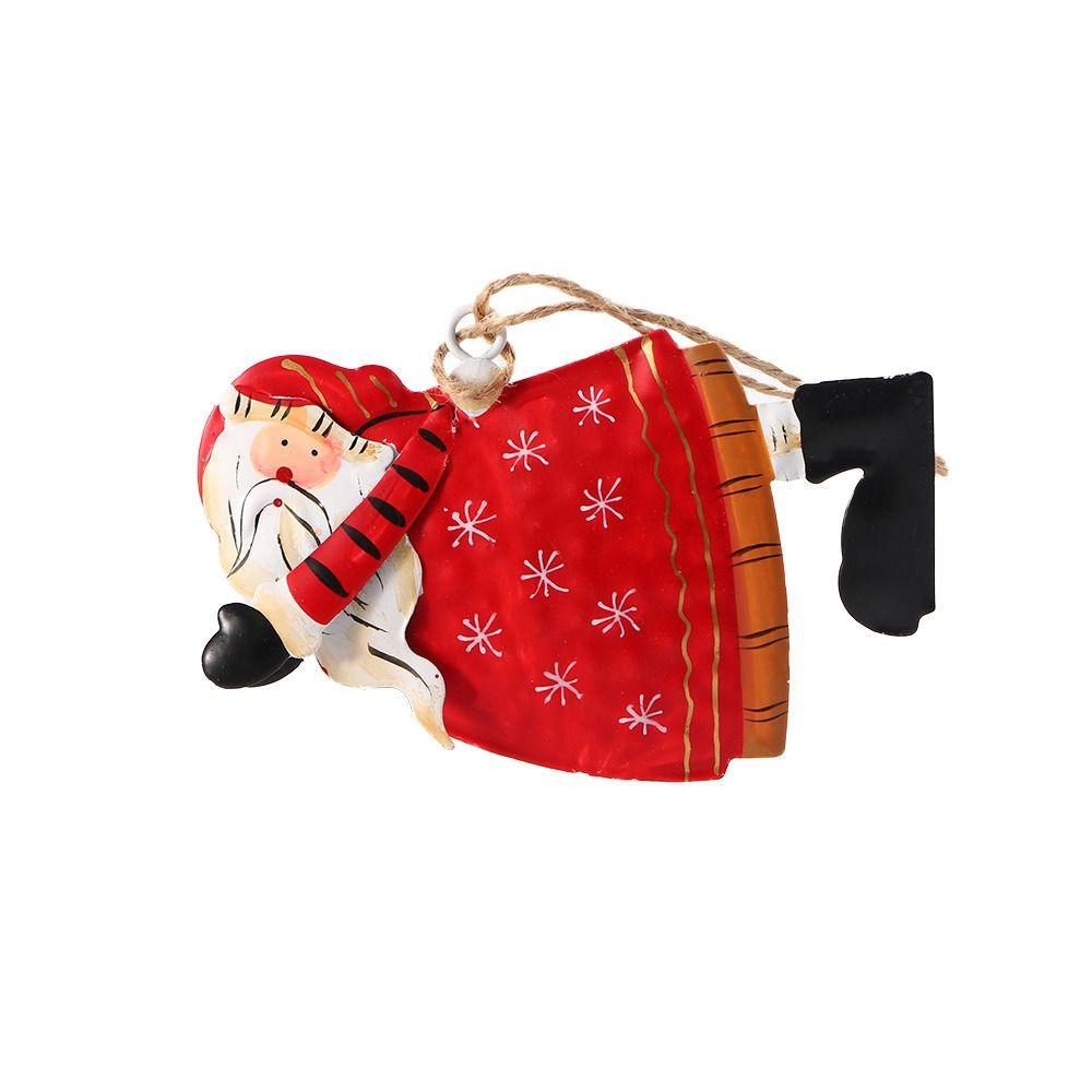 DIY Xmas Angel Girl Pendant Santa Claus Christmas Tree Accessories  New Year