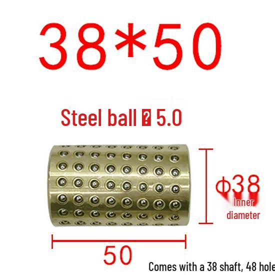 Golden Copper Ball Bearing Cage Mold Guide Bush Holder