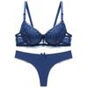 Artdewred Lace Push Up Bra And Panty Set Women Underwear Sets Intimates Embroidery  Bra Brief Sets