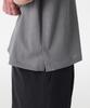 MUSINSA STANDARD Crinkle Relaxed Short Sleeve Shirt [Gray]