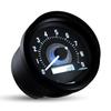 Daytona VELONA Motorcycle Electric Black 9000 RPM 44203 Tachometer, Voltmeter, Body/White LED, 60mm, Display,