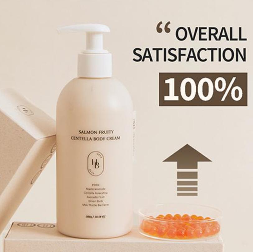 HEVE BLUE Крем для тела Salmon Fruity Centella 300 мл