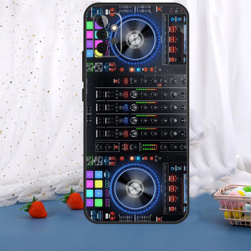 DJ-микшер Панель управления для Samsung Galaxy A53 A33 A16 A06 A56 A36 A26 A05 A22 A32 A52 A54 A34 A14 A55 A15 A35 Чехол