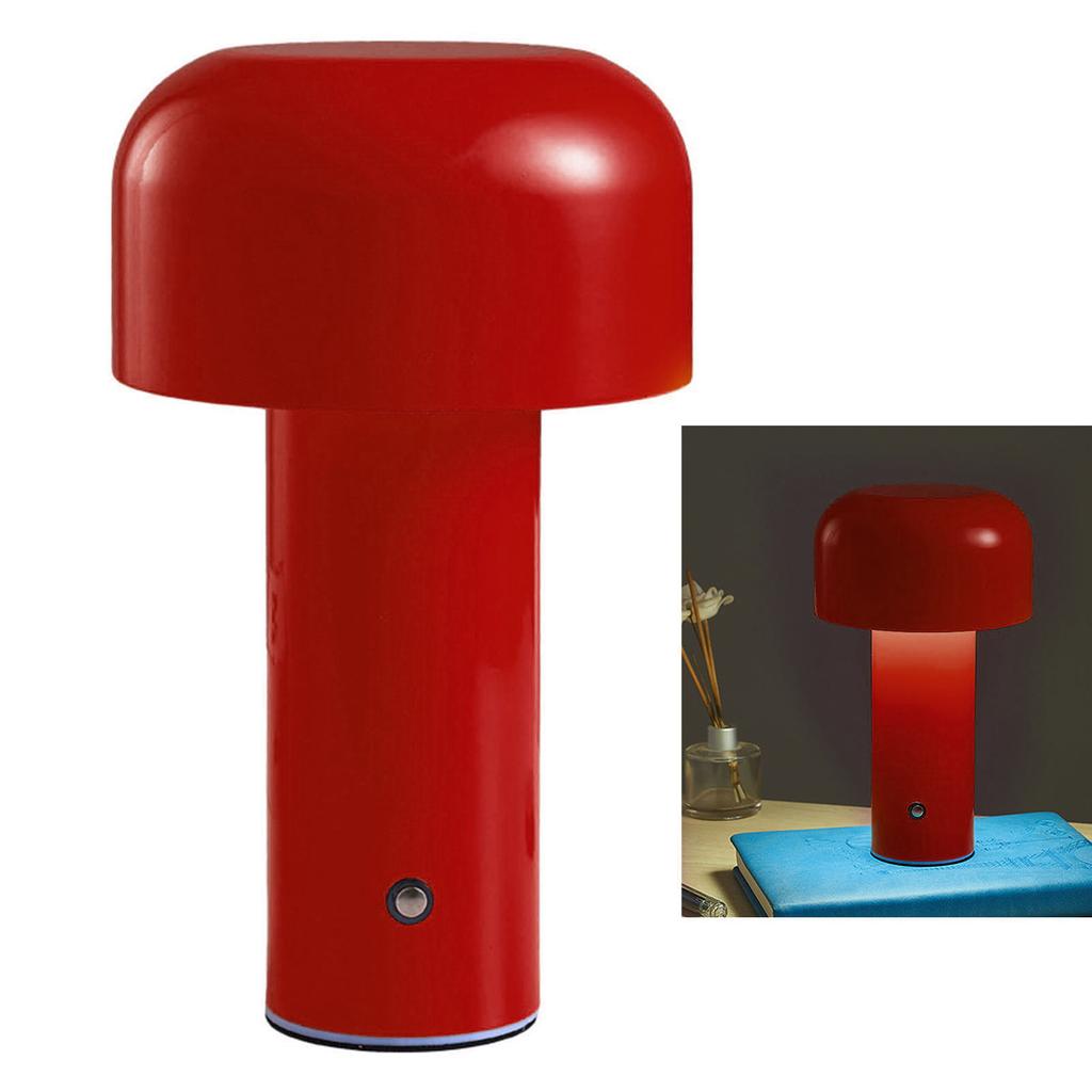 Грибковая настольная лампа Три цвета Светодиодные бусины Плавная регулировка яркости Грибковая лампа Ночник для спальни Прикроватный