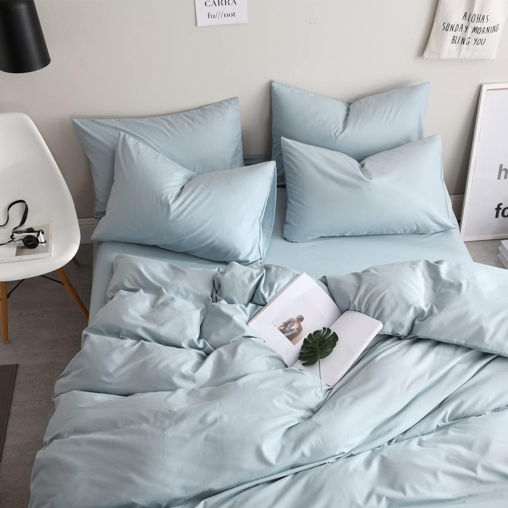 Мягкое микрофибровое постельное белье из трех предметов, пододеяльник