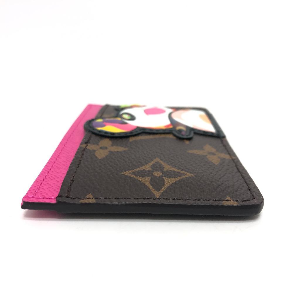 Louis Vuitton M13439 LV × TM Porte Cult-Simple Такаси Мураками Чехол для карт с пандой