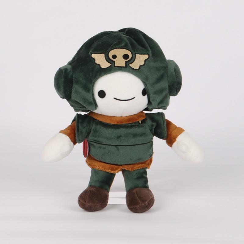 Новая милая плюшевая игрушка Duk Plushie от 40K KrakDuk Мультяшный персонаж Мягкая набивная кукла Настольное украшение Игровая коллекционная вещь Праздничный подарок на день рождения для детей