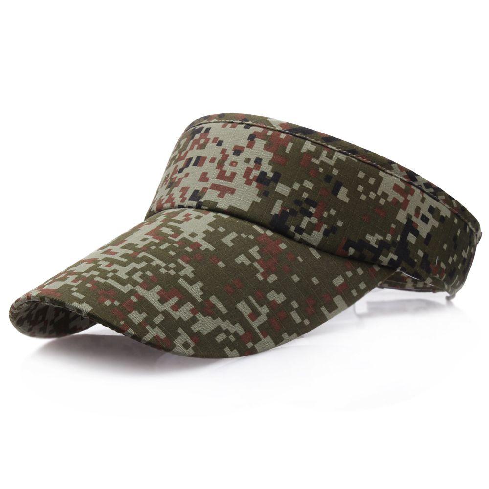 Унисекс кепка с цифровым камуфляжем и регулируемой посадкой для лета, в военном стиле