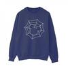 Womens/Ladies Mickey Mouse Spider Web Sweatshirt