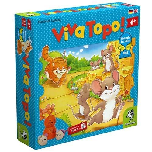 The Great Cat and Mouse Race (Viva Topo!) PG66003 Board Game