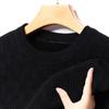 Осень и зима Новый утолщенный свитер из синели и бархата, мужская теплая рубашка с круглым вырезом и длинными рукавами, мужская верхняя одежда