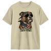Bulldog Patriot 250 Years 17762026 American Flag Cotton TShirt Men Beach TShirts O Neck Tee Shirt Oversized Print Clothing