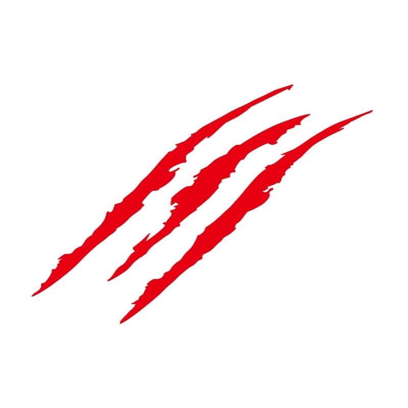 Автомобильный Монстр Коготь Царапины Наклейка Светоотражающая Наклейка Для Авто Фары Украшения Виниловая Наклейка