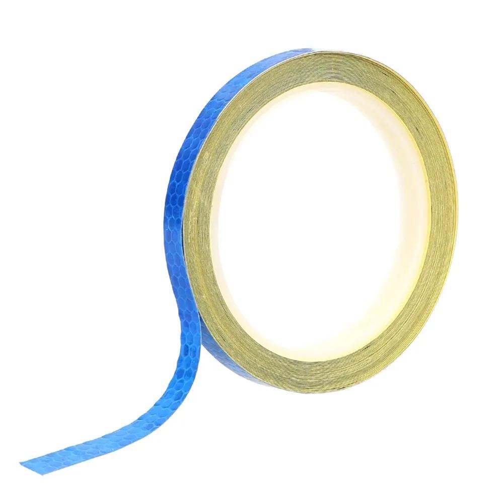 1pcs 8m Reflective Tape PVC Bicycle Wheels Reflect Fluorescent Sticker Bike Reflective Sticker Strip Tape